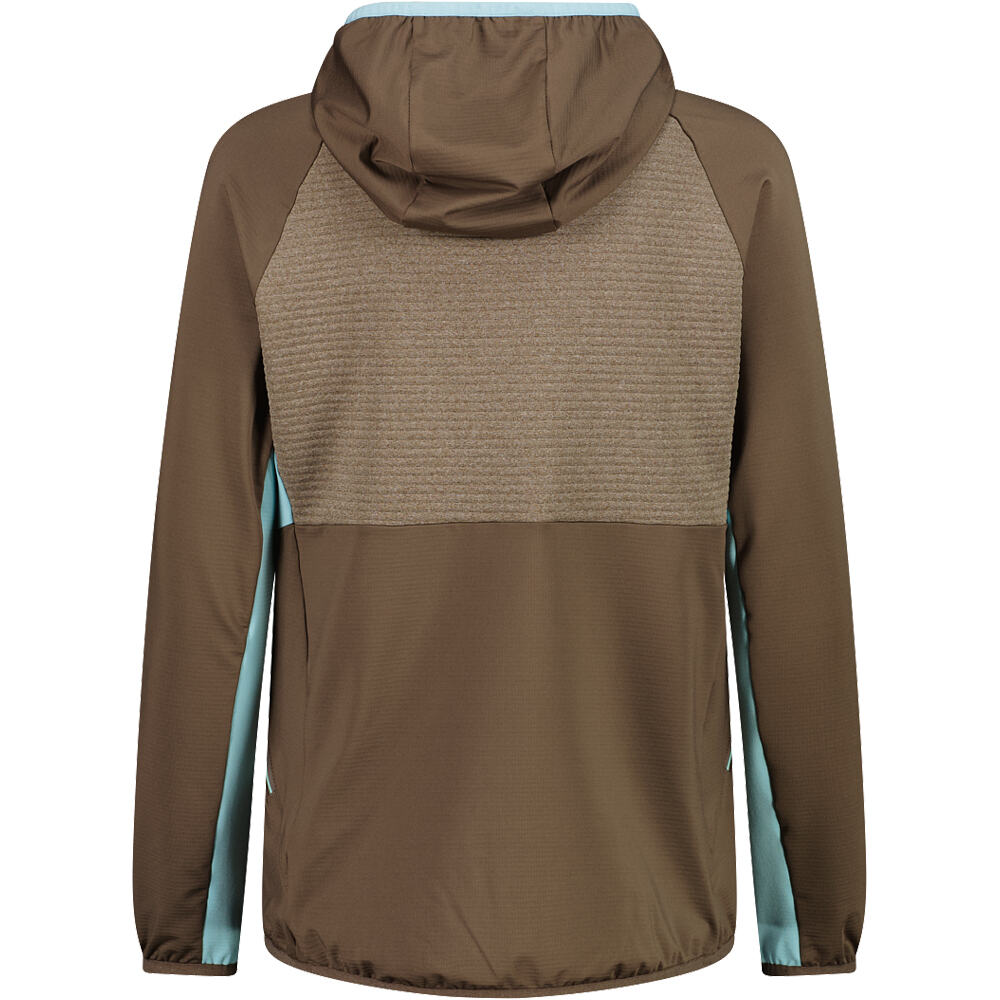 Cmp chaqueta outdoor mujer WOMAN JACKET FIX HOOD vista trasera
