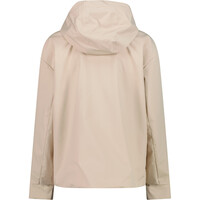 Cmp chaqueta outdoor mujer WOMAN JACKET FIX HOOD vista trasera