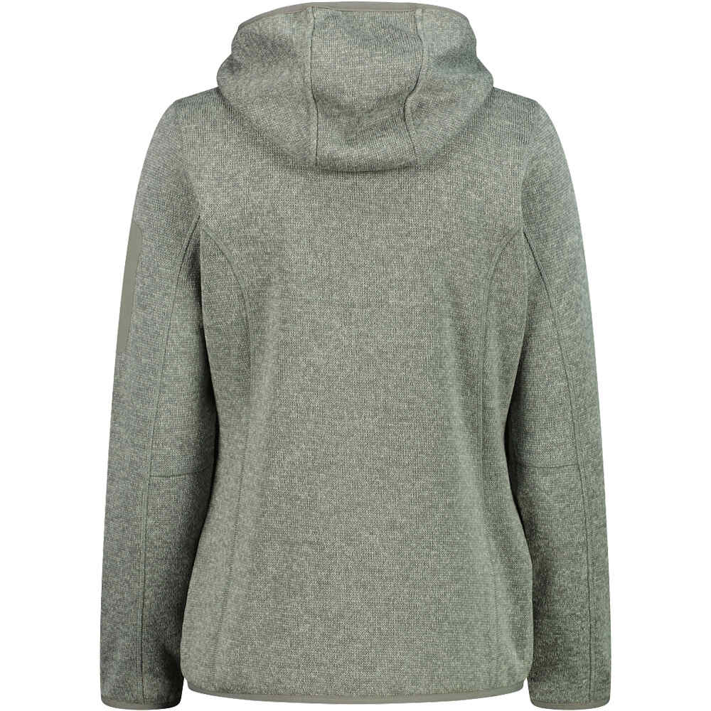 Cmp chaqueta outdoor mujer WOMAN JACKET FIX HOOD vista trasera