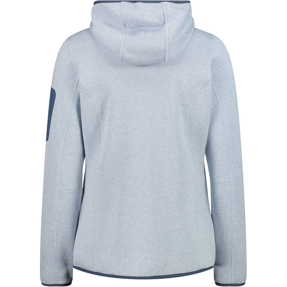 Cmp chaqueta outdoor mujer WOMAN JACKET FIX HOOD vista trasera