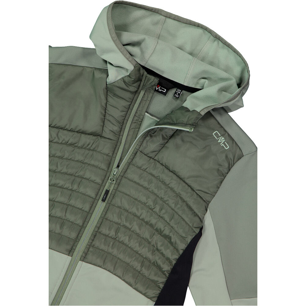 Cmp chaqueta outdoor mujer WOMAN JACKET HYBRID FIX HOOD 04