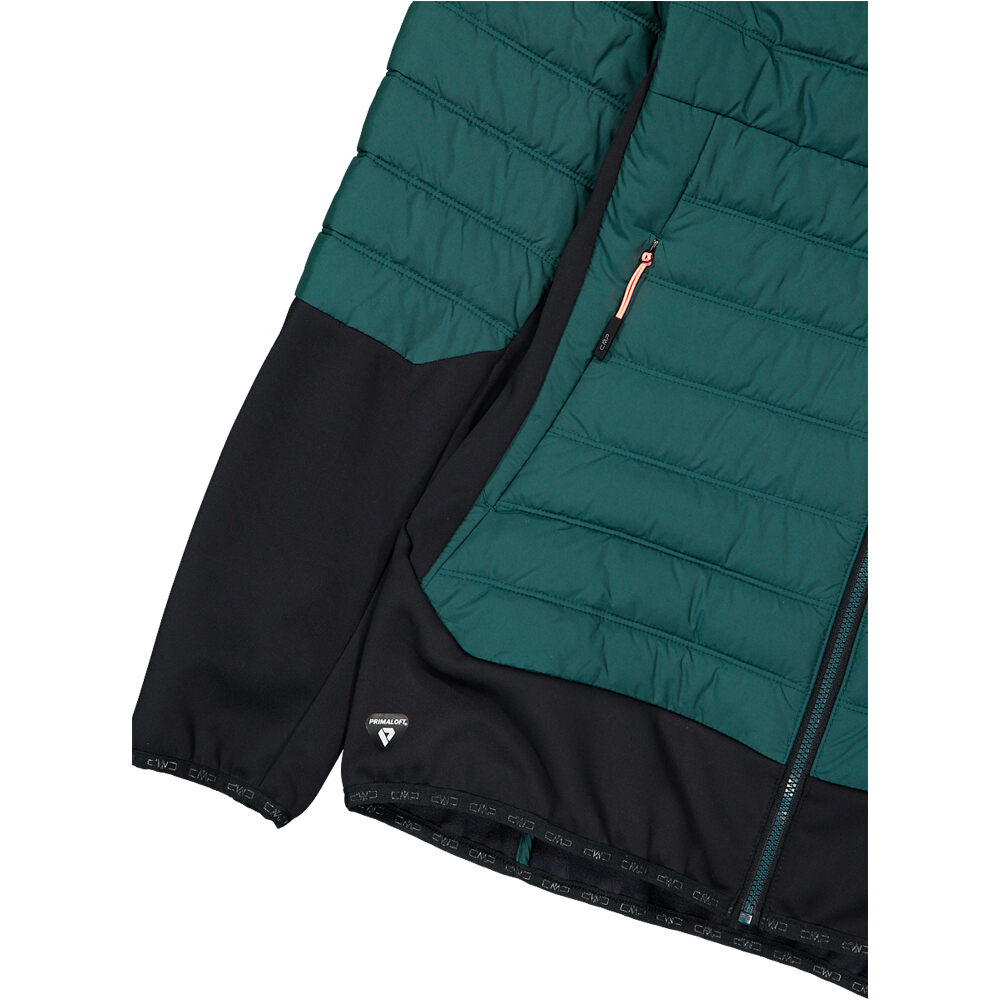 Cmp chaqueta outdoor mujer WOMAN JACKET HYBRID FIX HOOD 05