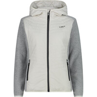 Cmp chaqueta outdoor mujer WOMAN JACKET HYBRID FIX HOOD vista frontal