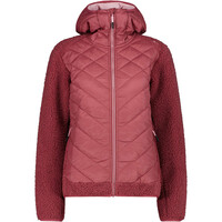 WOMAN JACKET HYBRID FIX HOOD