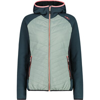 Cmp chaqueta outdoor mujer WOMAN JACKET HYBRID FIX HOOD vista frontal