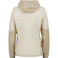 Cmp chaqueta outdoor mujer WOMAN JACKET HYBRID FIX HOOD vista trasera
