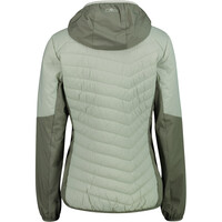 Cmp chaqueta outdoor mujer WOMAN JACKET HYBRID FIX HOOD vista trasera
