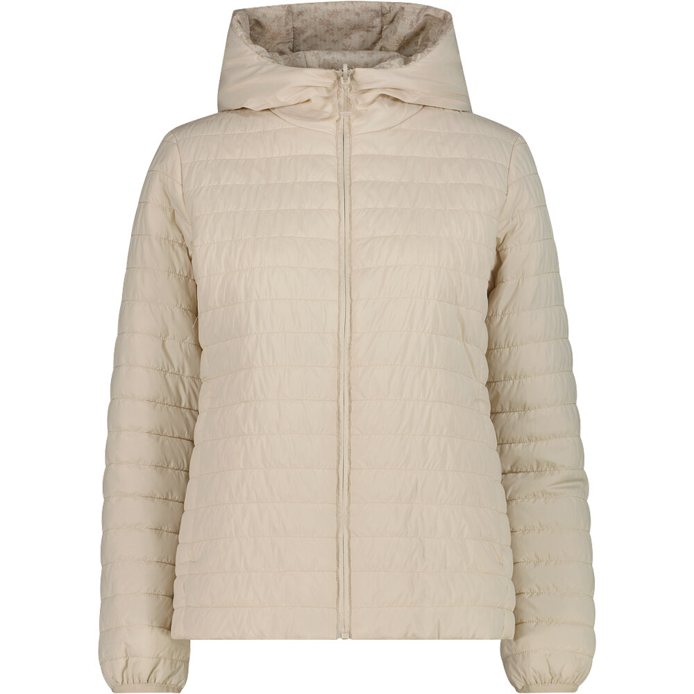 Cmp chaqueta outdoor mujer WOMAN JACKET REVERSE FIX HOOD vista frontal