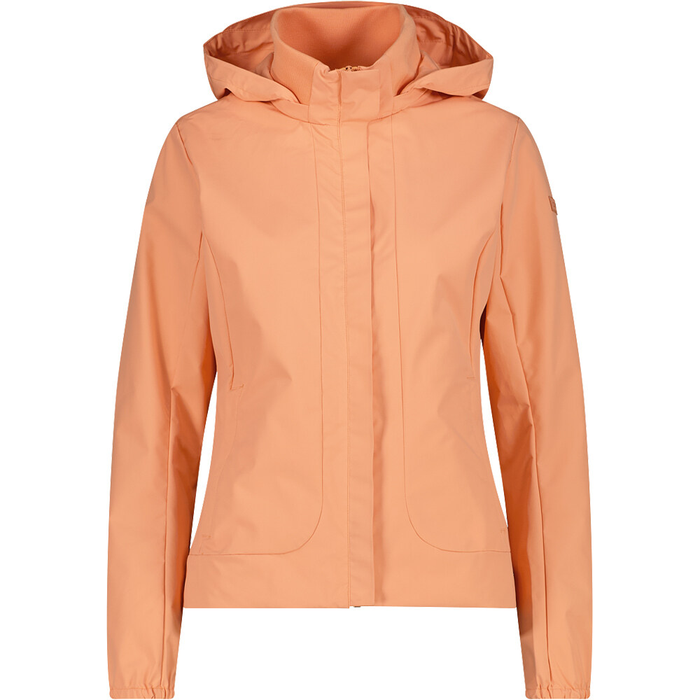 Cmp chaqueta outdoor mujer WOMAN JACKET ZIP HOOD vista frontal