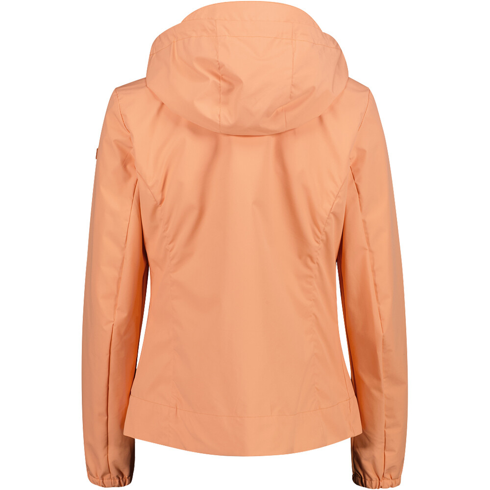Cmp chaqueta outdoor mujer WOMAN JACKET ZIP HOOD vista trasera