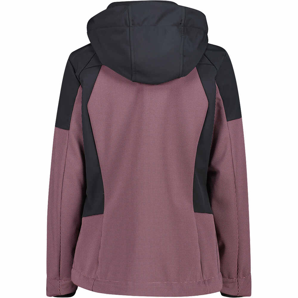 Cmp chaqueta outdoor mujer WOMAN JACKET ZIP HOOD vista trasera
