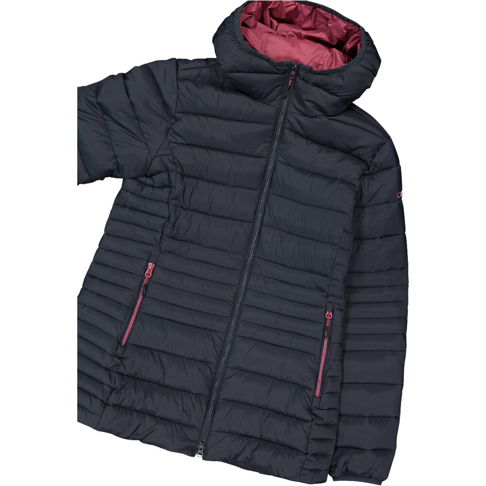 Cmp chaqueta outdoor mujer WOMAN LONG JACKET FIX HOOD 04