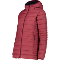 Cmp chaqueta outdoor mujer WOMAN LONG JACKET FIX HOOD vista detalle