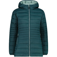 WOMAN LONG JACKET FIX HOOD