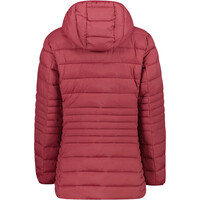 Cmp chaqueta outdoor mujer WOMAN LONG JACKET FIX HOOD vista trasera
