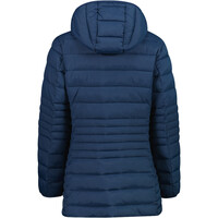 Cmp chaqueta outdoor mujer WOMAN LONG JACKET FIX HOOD vista trasera