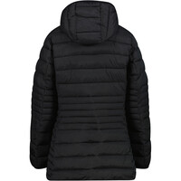 Cmp chaqueta outdoor mujer WOMAN LONG JACKET FIX HOOD vista trasera
