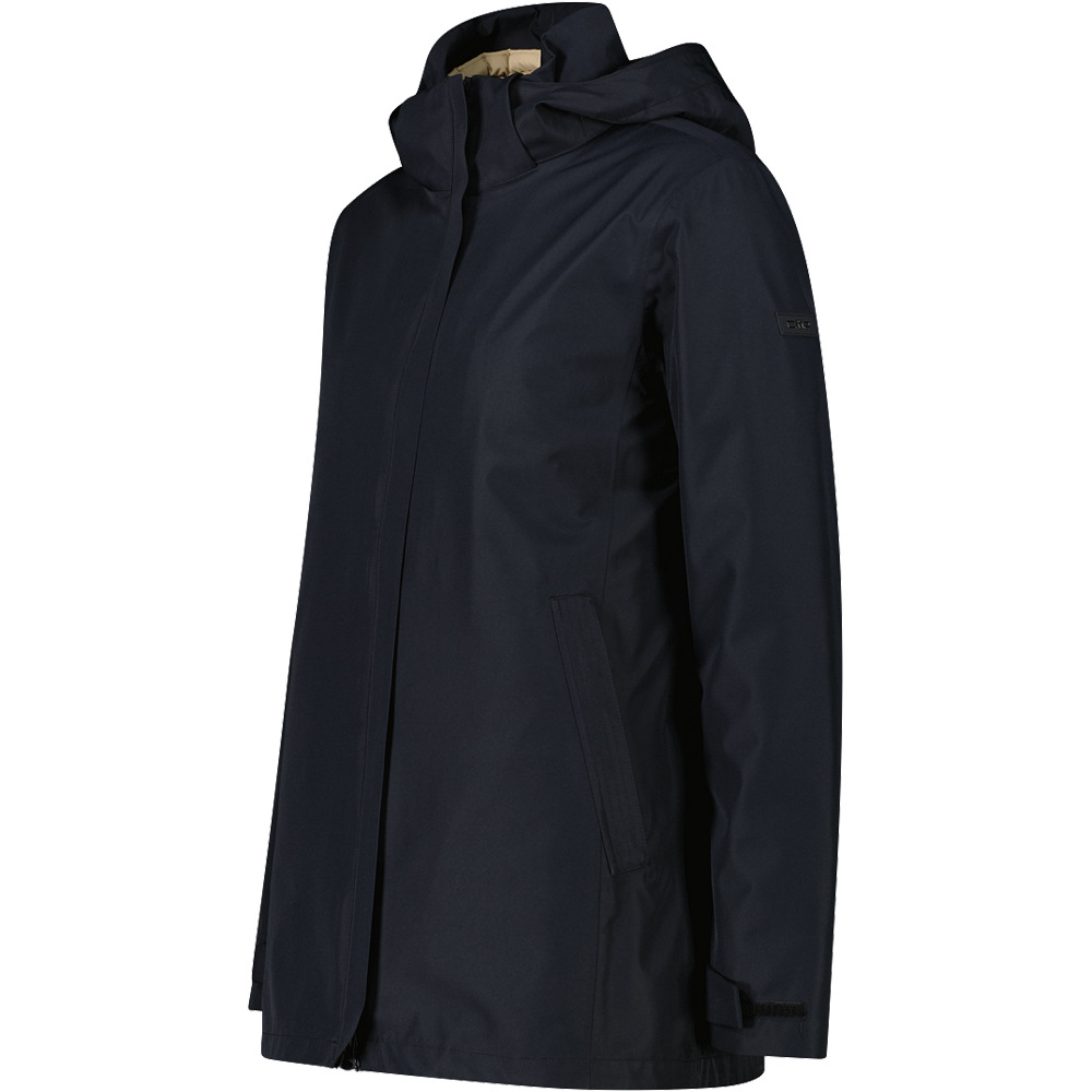 Cmp chaqueta outdoor mujer WOMAN LONG JACKET ZIP HOOD DETACHABLE INN.JACKET vista detalle