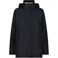 WOMAN LONG JACKET ZIP HOOD DETACHABLE INN.JACKET