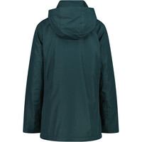 Cmp chaqueta outdoor mujer WOMAN LONG JACKET ZIP HOOD DETACHABLE INN.JACKET vista trasera