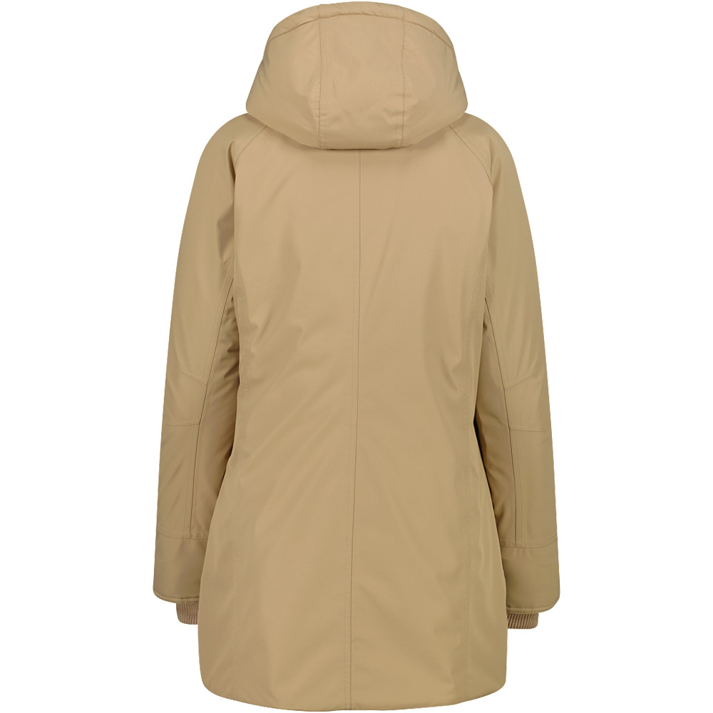 Cmp chaqueta outdoor mujer WOMAN PARKA FIX HOOD vista trasera