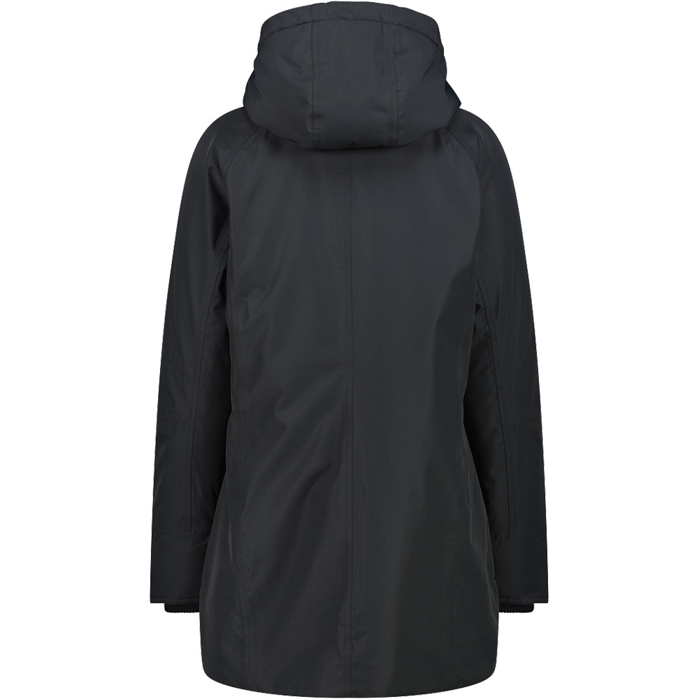 Cmp chaqueta outdoor mujer WOMAN PARKA FIX HOOD vista trasera