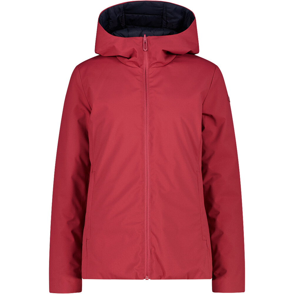 Cmp chaqueta outdoor mujer WOMAN REVERSE JACKET FIX HOOD vista frontal