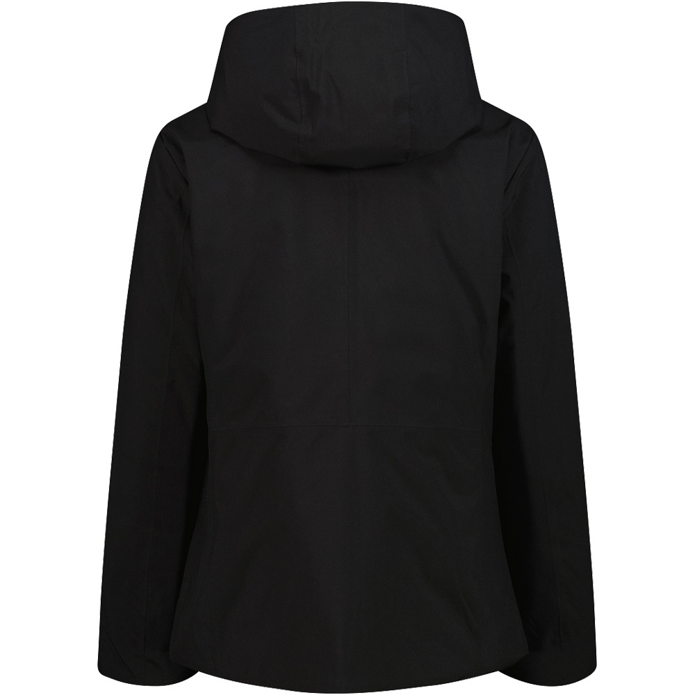 Cmp chaqueta outdoor mujer WOMAN REVERSE JACKET FIX HOOD vista trasera