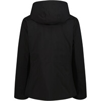 Cmp chaqueta outdoor mujer WOMAN REVERSE JACKET FIX HOOD vista trasera