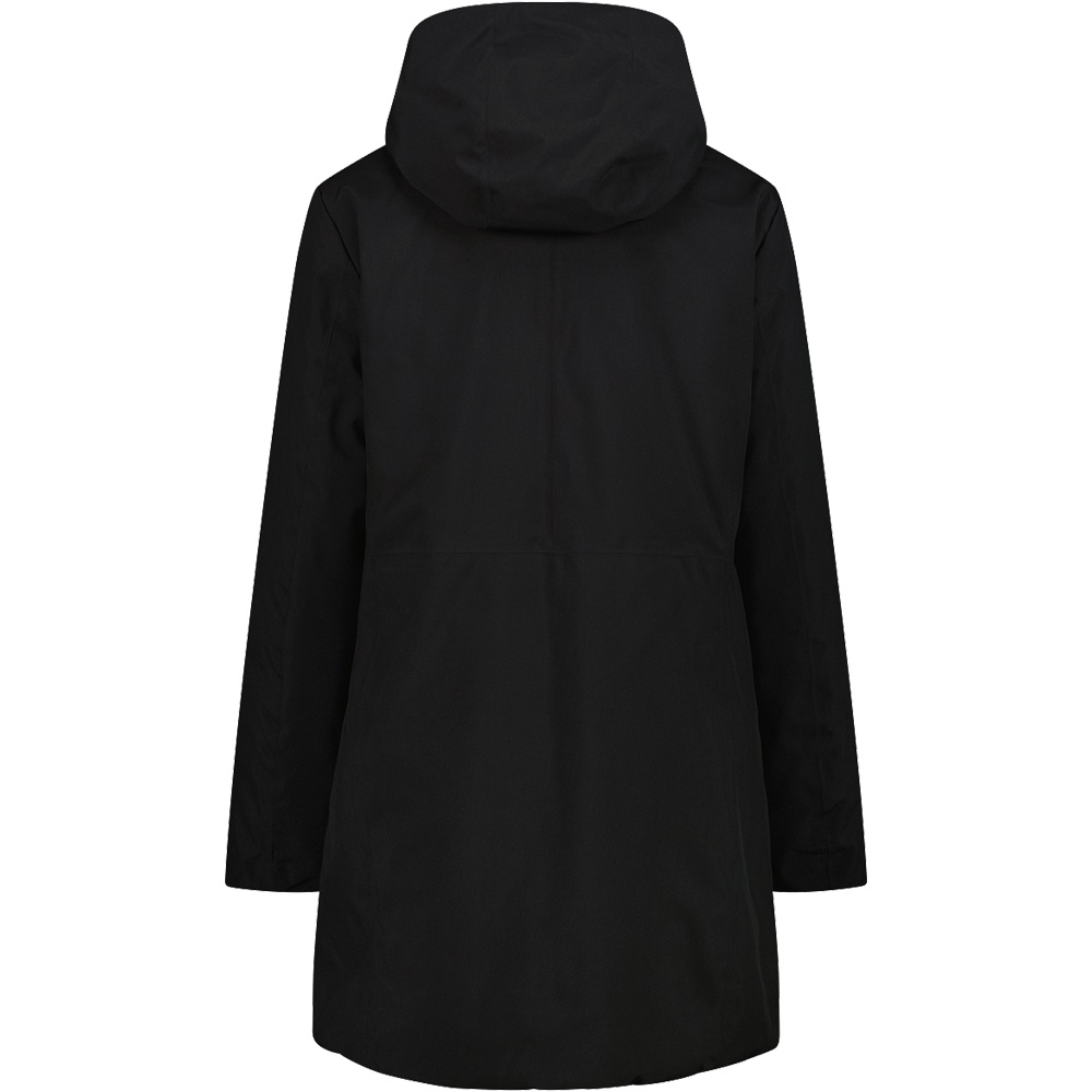 Cmp chaqueta outdoor mujer WOMAN REVERSE PARKA FIX HOOD vista trasera