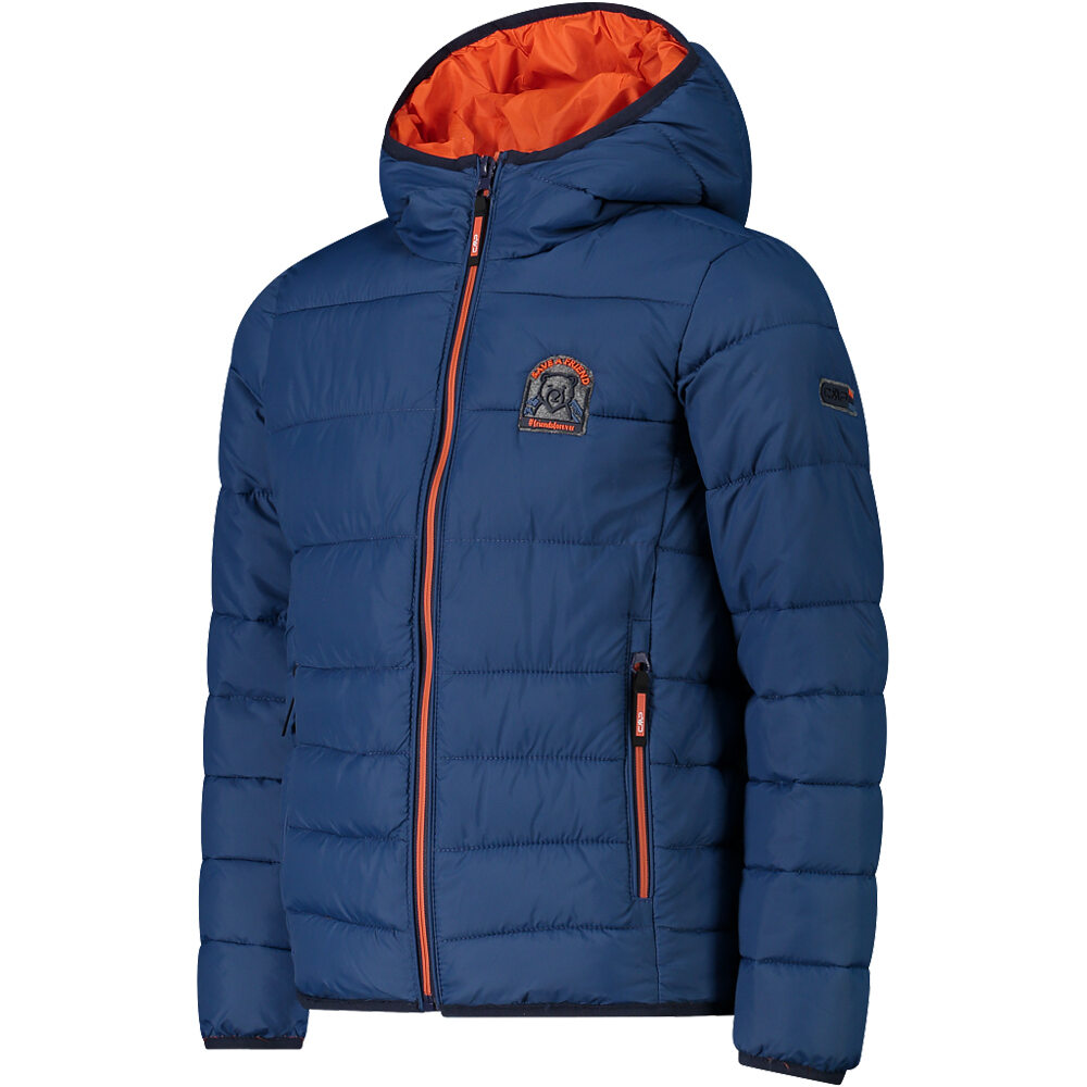Cmp chaqueta outdoor niño KID JACKET FIX HOOD vista detalle