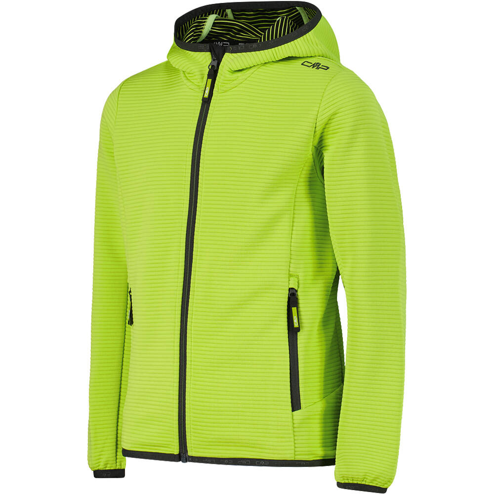Cmp chaqueta outdoor niño KID JACKET FIX HOOD vista detalle