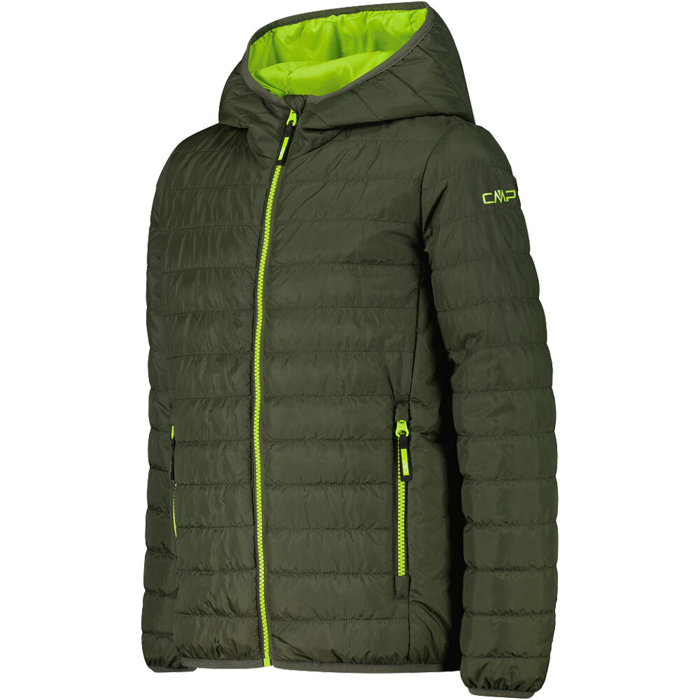 Cmp chaqueta outdoor niño KID JACKET FIX HOOD vista detalle