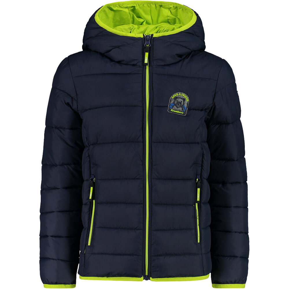 Cmp chaqueta outdoor niño KID JACKET FIX HOOD vista frontal