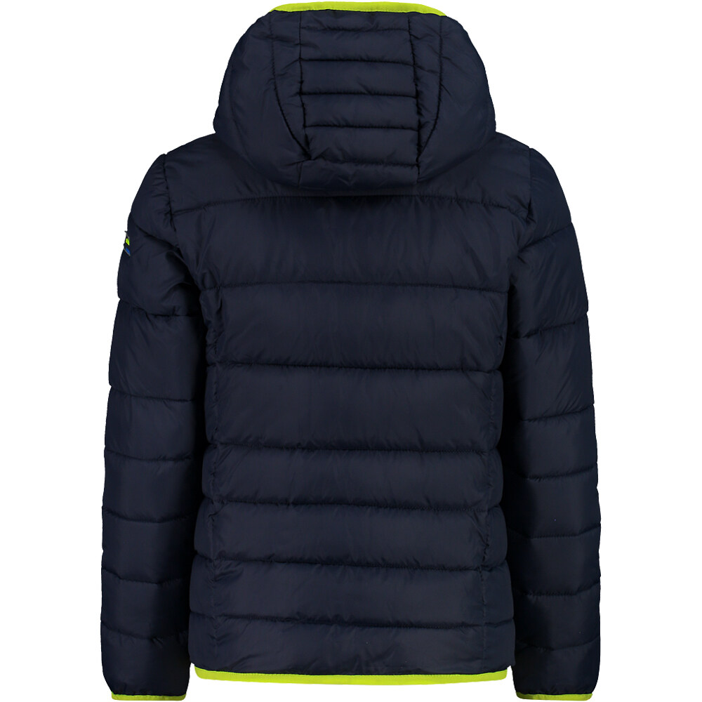 Cmp chaqueta outdoor niño KID JACKET FIX HOOD vista trasera