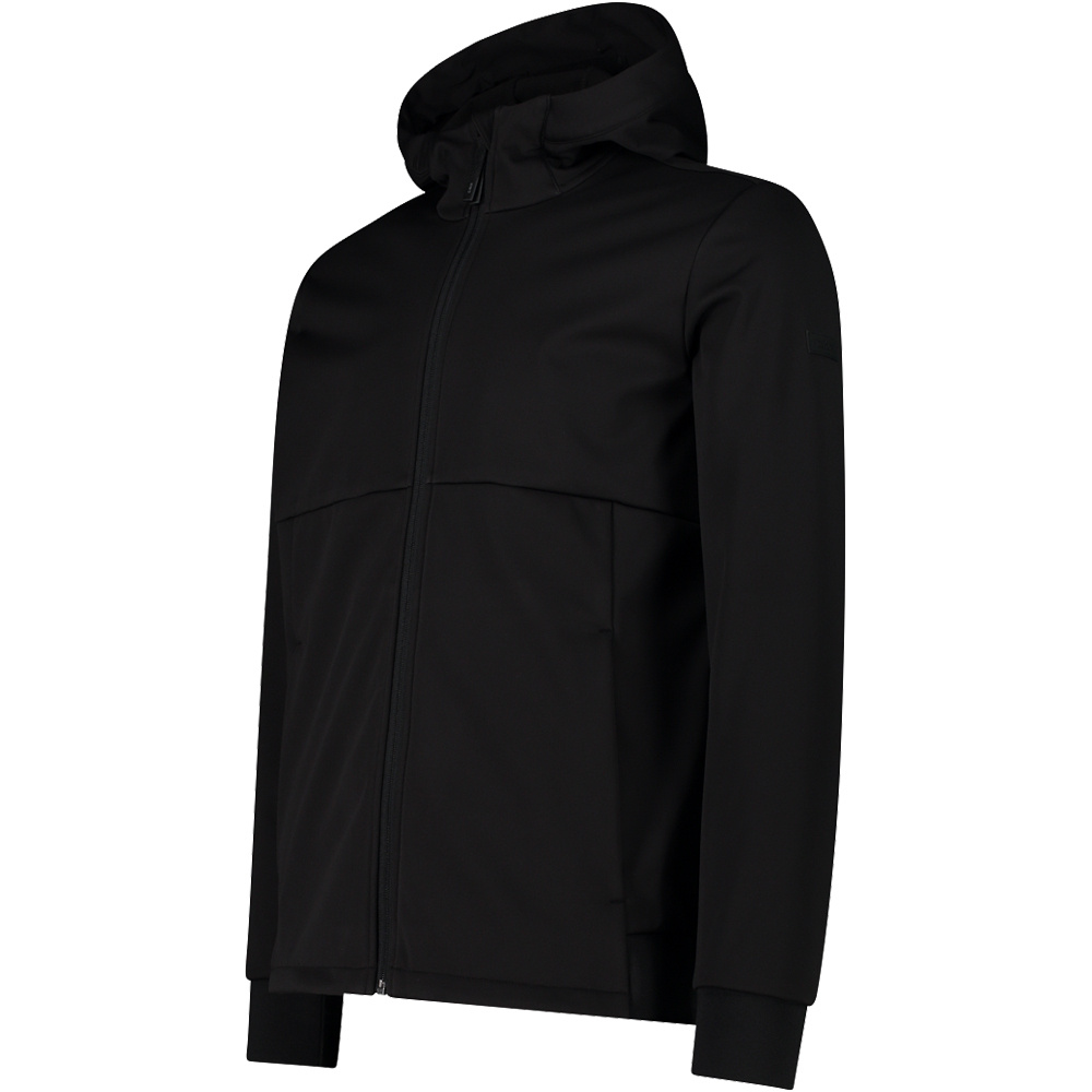 Cmp chaqueta softshell hombre MAN JACKET FIX HOOD vista detalle