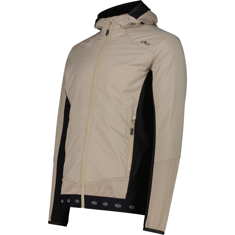 Cmp chaqueta softshell hombre MAN JACKET FIX HOOD vista detalle