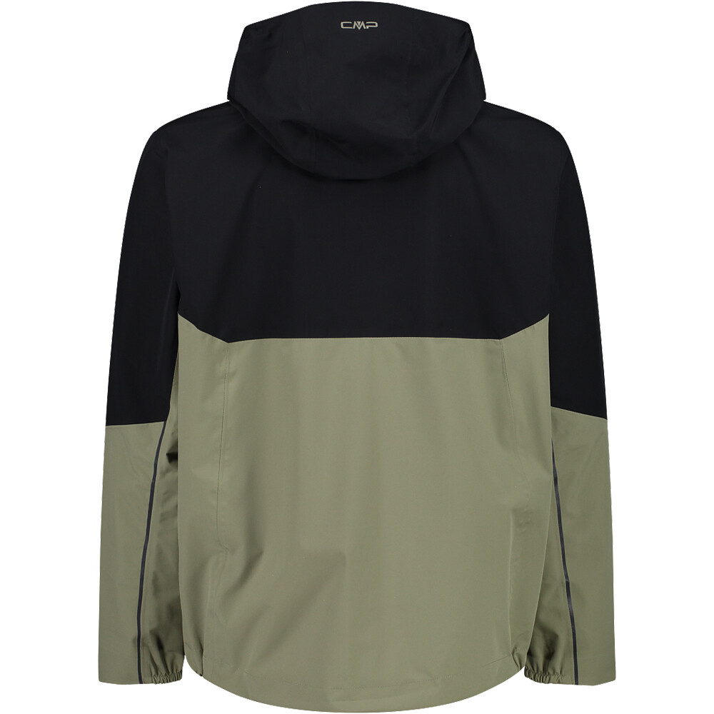 Cmp chaqueta softshell hombre MAN JACKET FIX HOOD vista trasera