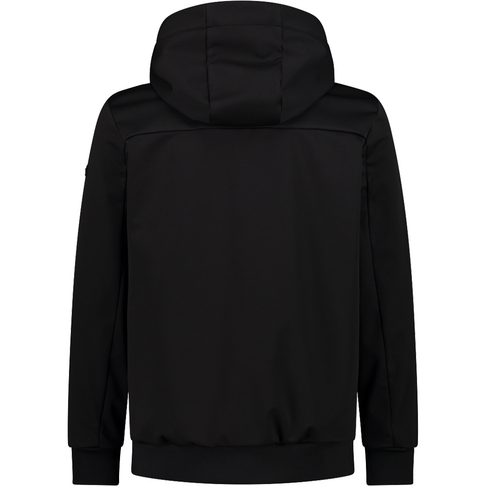 Cmp chaqueta softshell hombre MAN JACKET FIX HOOD vista trasera