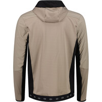 Cmp chaqueta softshell hombre MAN JACKET FIX HOOD vista trasera