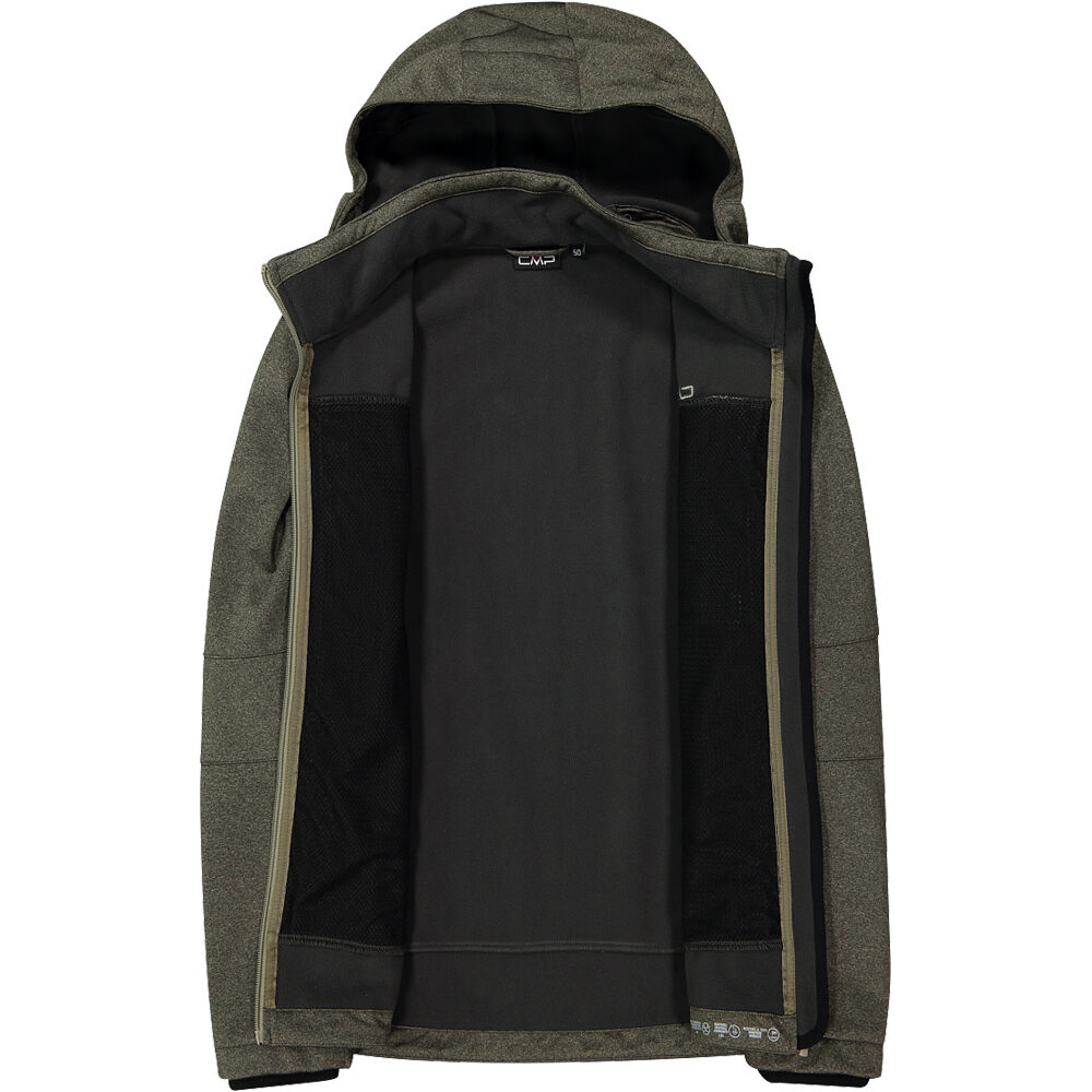 Cmp chaqueta softshell hombre MAN JACKET ZIP HOOD 03