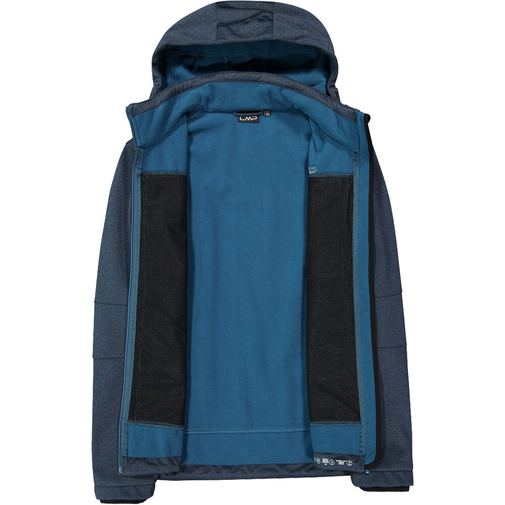 Cmp chaqueta softshell hombre MAN JACKET ZIP HOOD 03