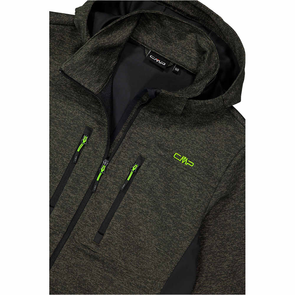 Cmp chaqueta softshell hombre MAN JACKET ZIP HOOD 04