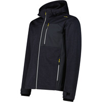 Cmp chaqueta softshell hombre MAN JACKET ZIP HOOD vista detalle