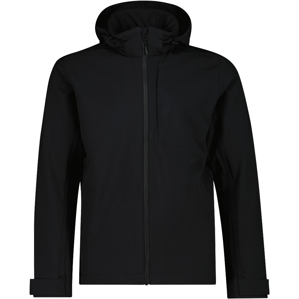 Cmp chaqueta softshell hombre MAN JACKET ZIP HOOD vista frontal