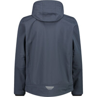 Cmp chaqueta softshell hombre MAN JACKET ZIP HOOD vista trasera