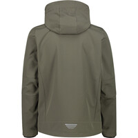 Cmp chaqueta softshell hombre MAN JACKET ZIP HOOD vista trasera