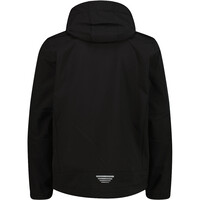 Cmp chaqueta softshell hombre MAN JACKET ZIP HOOD vista trasera