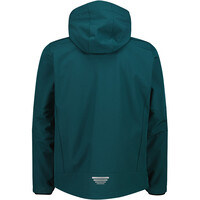 Cmp chaqueta softshell hombre MAN JACKET ZIP HOOD vista trasera