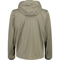Cmp chaqueta softshell hombre MAN JACKET ZIP HOOD vista trasera